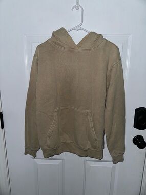 TALENTLESS Taupe Men's Pullover Hoodie